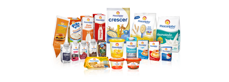 Piracanjuba é a maior fornecedora de Creme de Leite e Leite Desnatado UHT do Brasil