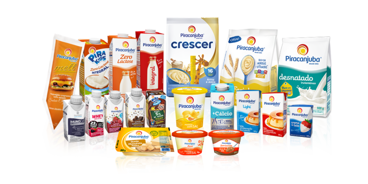 Piracanjuba é a maior fornecedora de Creme de Leite e Leite Desnatado UHT do Brasil