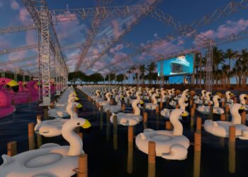 DF: Festival Flutua promove atrações em pedalinhos no Parque da Cidade