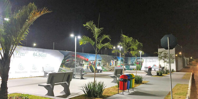 Empresas de MT inauguram área de convivência para uso livre da comunidade