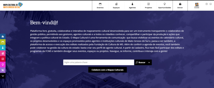 Ferramenta online permite participação na construção de políticas culturais em MS