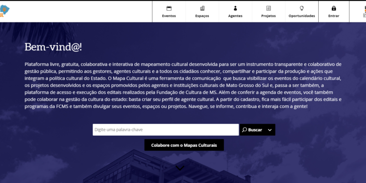 Ferramenta online permite participação na construção de políticas culturais em MS