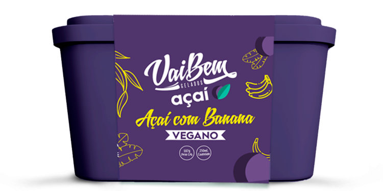 Marca brasiliense Vai Bem Gelados lança linha de açaí