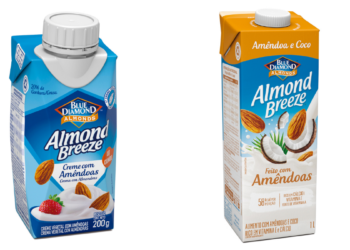 Em parceria com Laticínios Bela Vista, Almond Breeze lança primeiro creme com amêndoas do Brasil