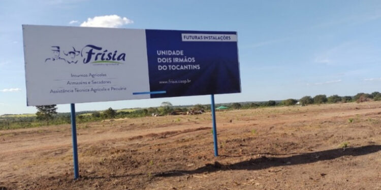 Frísia Cooperativa Agroindustrial investe na construção de um novo entreposto no Tocantins