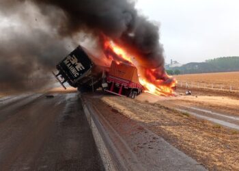Acidentes na BR-163, no Mato Grosso, revelam gargalo logístico