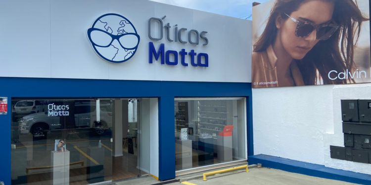 Primeira ótica de Goiás, Óticas Motta inaugura franquia modelo