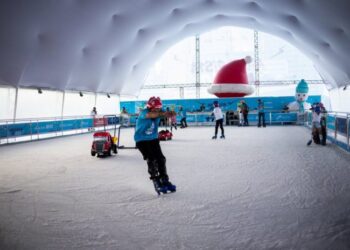 Torre 360 BRB: Torre de TV recebe Megapista de Patinação