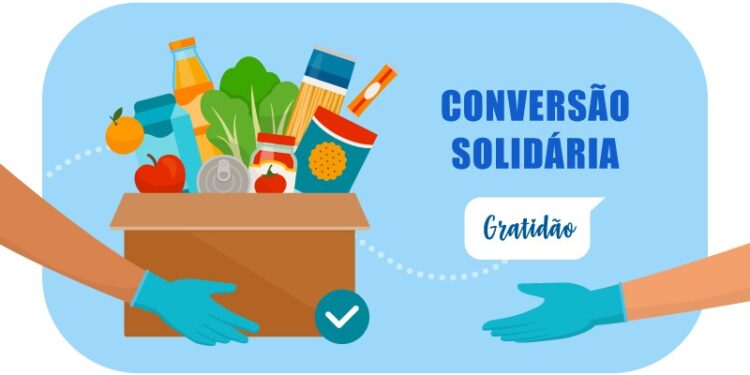 Clientes da Bancorbrás doam cerca de 6 toneladas de alimentos para instituições sociais