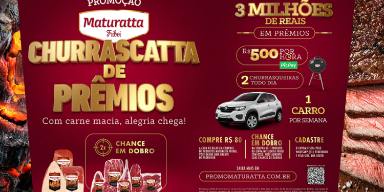 Maturatta Friboi anuncia Churrascatta de Prêmios