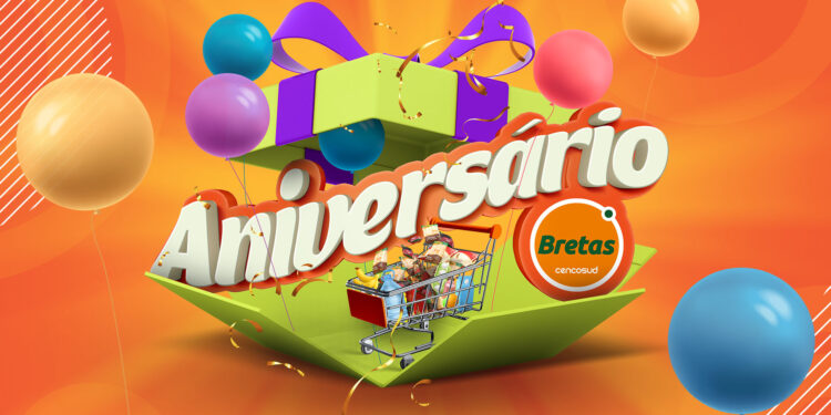 Bretas comemora aniversário com sorteio de mais de R$ 420 mil em prêmios