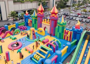 Jump Around: maior Castelo Inflável da América Latina está de volta ao ParkShopping