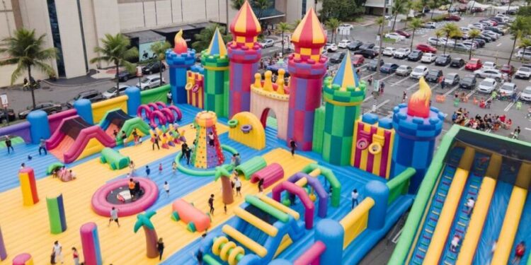 Jump Around: maior Castelo Inflável da América Latina está de volta ao ParkShopping