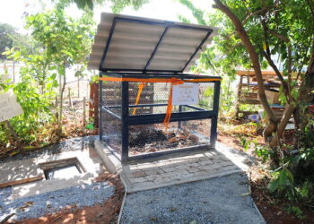 Sudoeste tem a primeira composteira pública urbana de Brasília