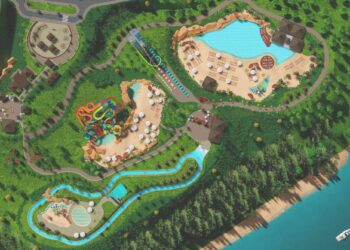 Escritório de Brasília projeta maior complexo aquático em Luziânia (GO)