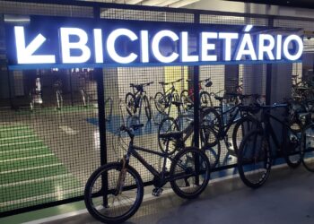 Goiânia Shopping inaugura novo bicicletário com pontos de recarga para bikes e patinetes elétricos