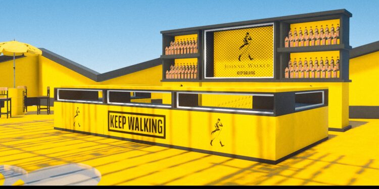 Johnnie Walker é primeira marca de uísque a estrear no metaverso no Brasil
