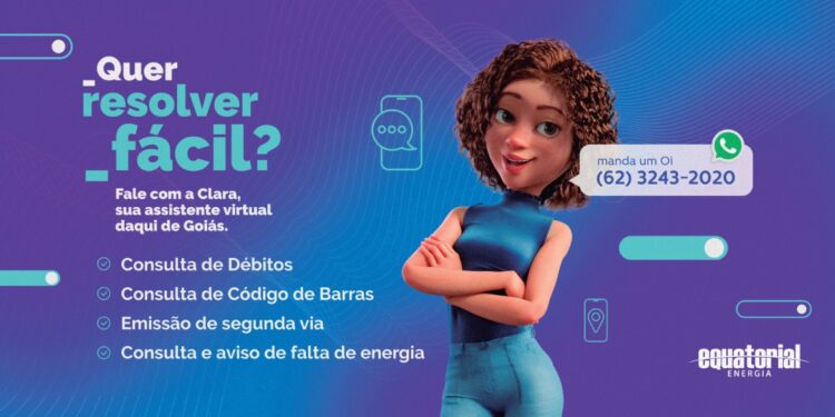Grupo Equatorial lança assistente virtual para clientes goianos