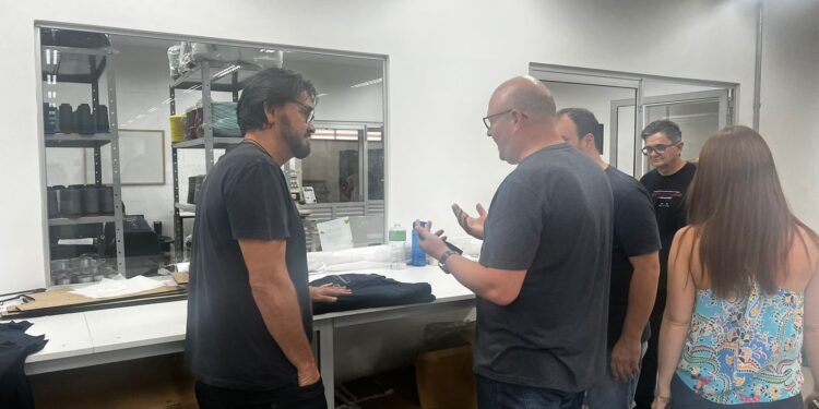 Grupo Sallo recebe visita técnica de equipe da Hering