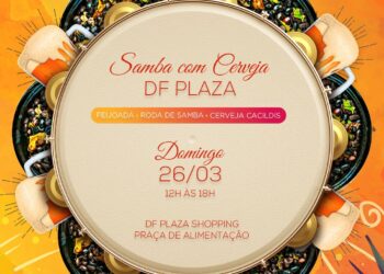 Samba com Cerveja, no DF Plaza Shopping, será no próximo domingo (26)