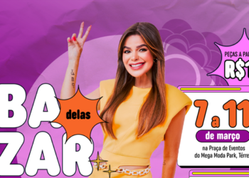 Na Semana da Mulher, Mega Moda promove bazar para elas com peças a partir de 10 reais