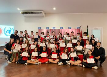 Maple Bear Goiânia classifica alunos para etapa nacional de projeto da ONU