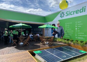 Estande da Sicredi Planalto Central na Agrobrasília oferece mais de R$100 mi em crédito