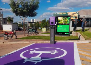 YellotMob e CELGPAR instalam mais quatro estações de carregamento para carros elétricos em Goiânia