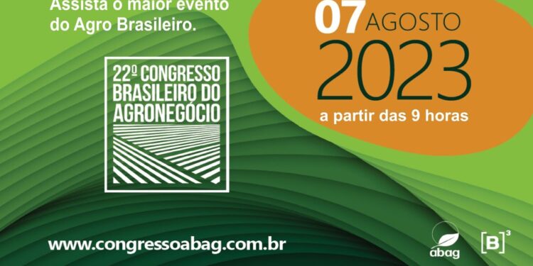 22º Congresso Brasileiro do Agronegócio ocorre em agosto, em formato híbrido