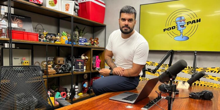 “Os podcasts realmente vieram para ficar”, opina CEO do Podpah, um dos maiores do Brasil