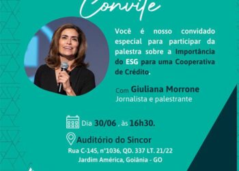 Sicoob Credseguro recebe Giuliana Morrone para palestra sobre ESG em cooperativas de crédito