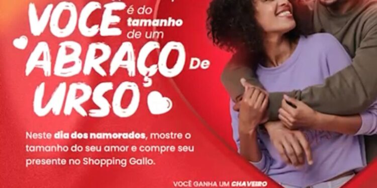 Shopping Gallo realiza duas campanhas no mês dos Namorados
