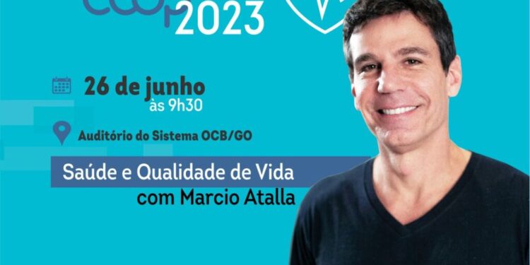 Semana do Cooperativismo: Marcio Atalla realiza palestra gratuita