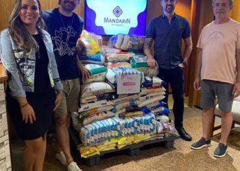 Mandarin SPA Urbano espera arrecadar 2 toneladas de alimentos durante campanha de aniversário