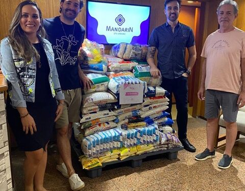 Mandarin SPA Urbano espera arrecadar 2 toneladas de alimentos durante campanha de aniversário