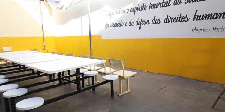 EBM realiza revitalização de unidade da Associação Pestalozzi de Goiânia