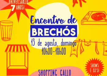 Encontro de Brechós completa 7 anos e tem edição especial no Shopping Gallo