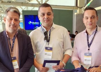 Empresários goianos marcam presença no Congresso Construmetal 2023, em São Paulo