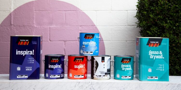 Tintas MC lança marca própria de tintas e prevê R$ 50 milhões em vendas já no primeiro ano