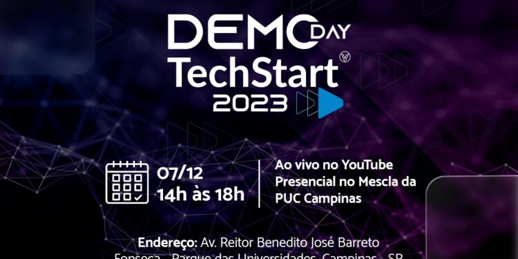 Demo Day TechStart reunirá startups para apresentar soluções para o agro, saúde e supply chain
