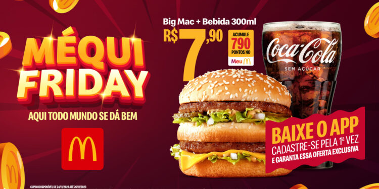 McDonald’s promete a maior Méqui Friday da história