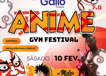 Anime Gyn Festival chega à sua sétima edição no Shopping Gallo