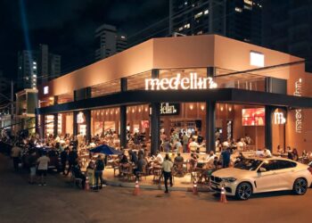 Gastrobar Medellin, inaugurado em fevereiro, é o novo ponto de encontro em Goiânia