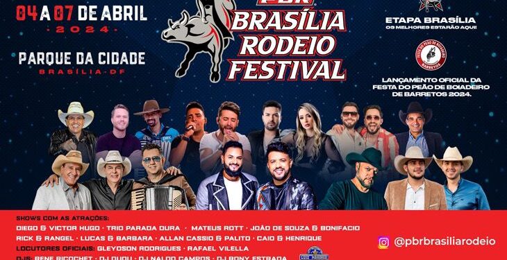 PBR Brasília Rodeio Festival leva Montaria em Touros para a Capital Federal em abril