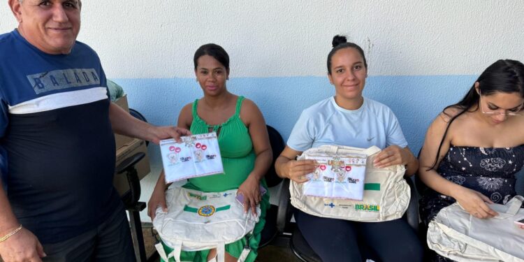 Ação da Rizzo Imobiliária leva doações para gestantes do Jardins Cerrado IV