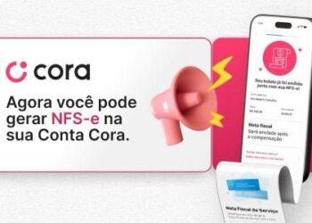 Cora lança emissão de Nota Fiscal de Serviços integrada à conta digital para clientes de Goiânia