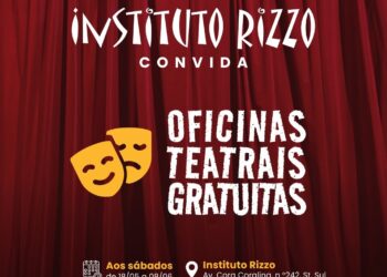 Instituto Rizzo promove oficinas teatrais gratuitas para aprimorar técnicas artísticas