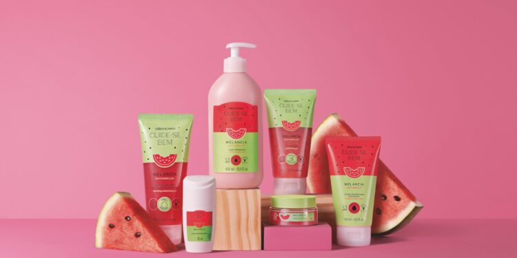 O Boticário apresenta portfólio completo inspirado na melancia
