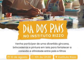Dia dos Pais no Instituto Rizzo: gincana gratuita neste sábado (10)
