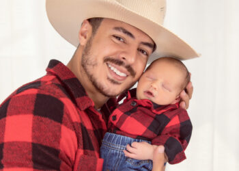 Jacques Vanier estrela da campanha de Dia dos Pais do Mega Moda